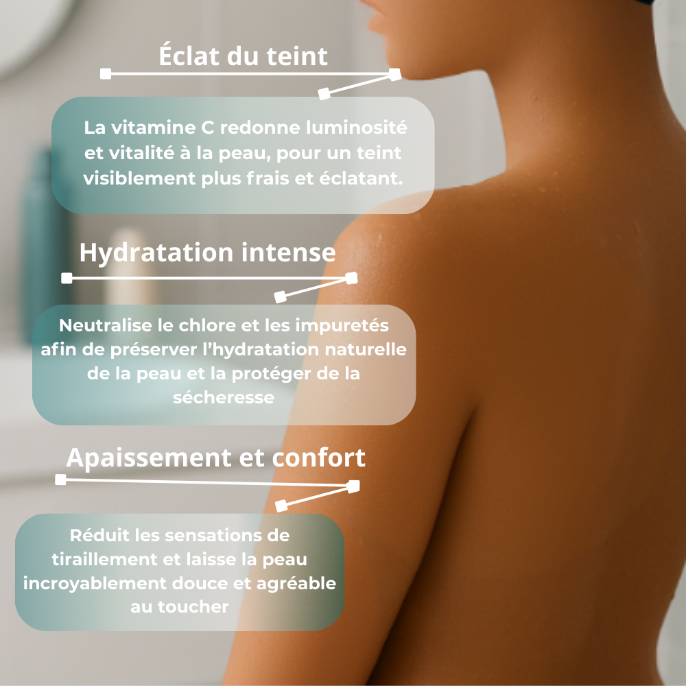 BLUENYA PUREVIA - Pommeau de Douche à double filtration et vitamine C